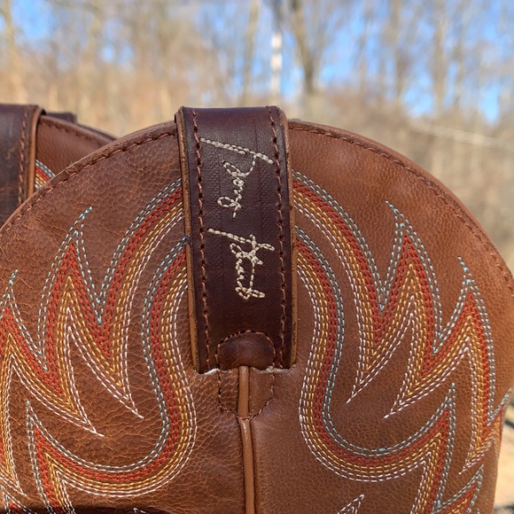 ✨ Justin Boots✨ George Straight Design - Picture 3 of 10